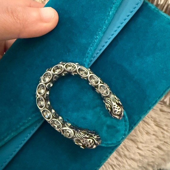 Gucci Velvet Crystal supermini Dionysus shoulder bag - Picture 7 of 10